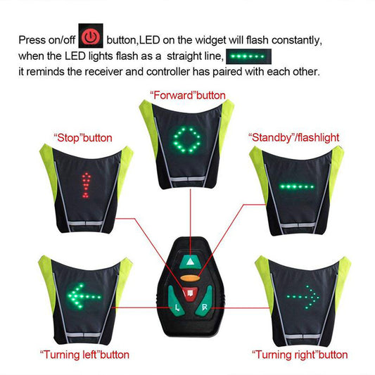 LED Luminous Warning Vest