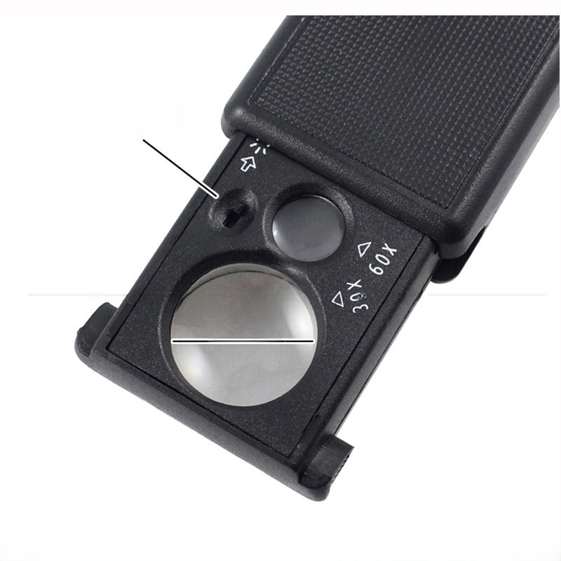 LED magnifying glass