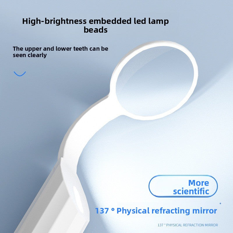 Led Microcrystalline Anti-Fog Oral Mirror