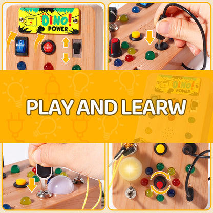 LED Montessori Busy Board