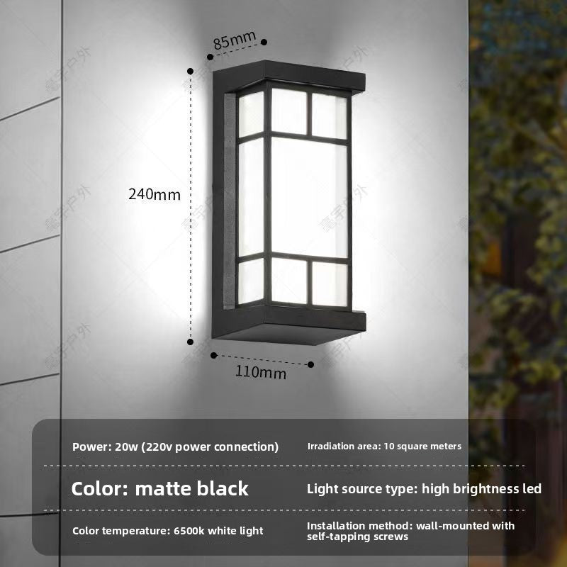 LED Motion Sensor Wall Light for Outdoor and Indoor Use