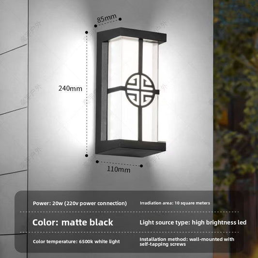 LED Motion Sensor Wall Light for Outdoor and Indoor Use