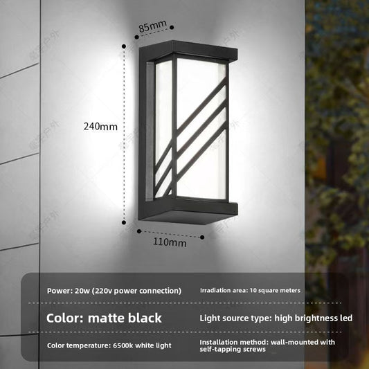 LED Motion Sensor Wall Light for Outdoor and Indoor Use