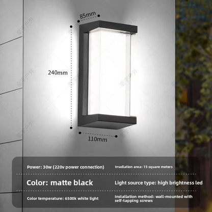 LED Motion Sensor Wall Light for Outdoor and Indoor Use