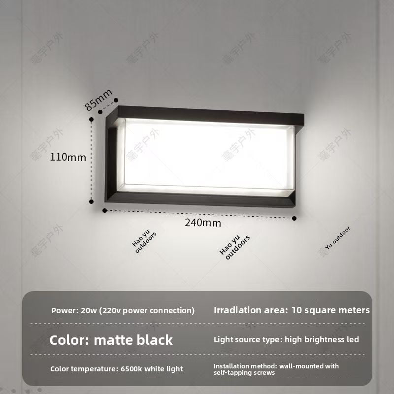 LED Motion Sensor Wall Light for Outdoor and Indoor Use