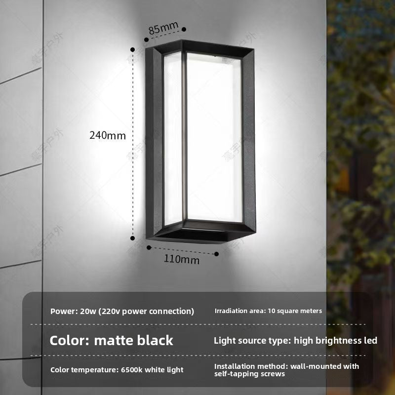 LED Motion Sensor Wall Light for Outdoor and Indoor Use