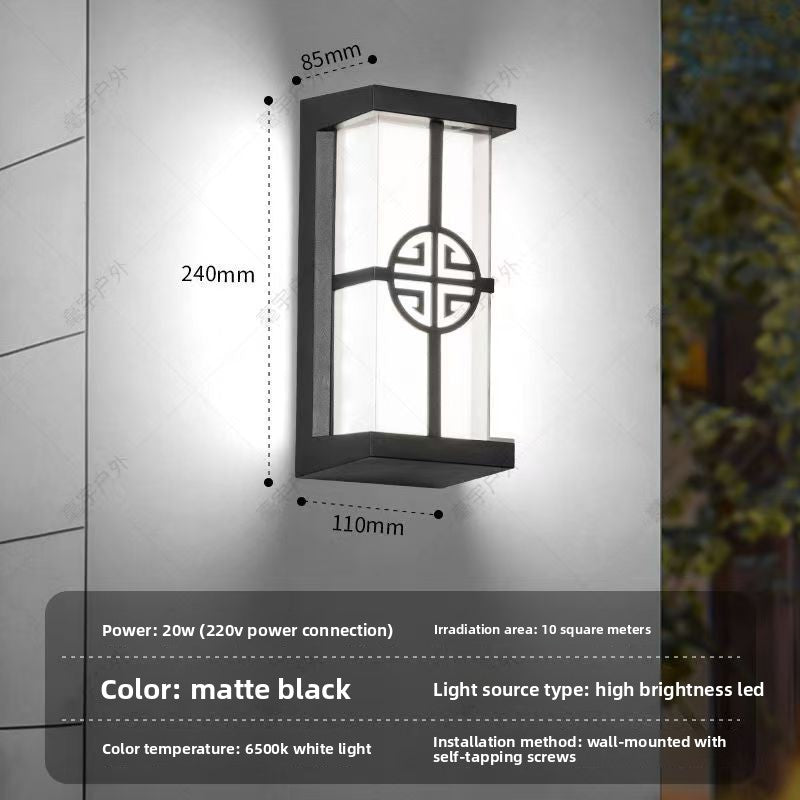 LED Motion Sensor Wall Light for Outdoor and Indoor Use
