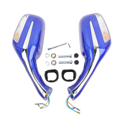 LED Motorcycle Rearview Mirror with Anti-Vibration