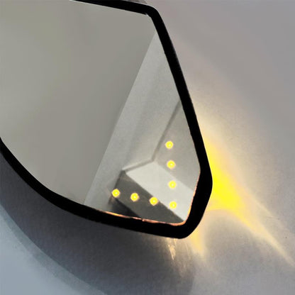 LED Motorcycle Rearview Mirror with Turn Signal Light