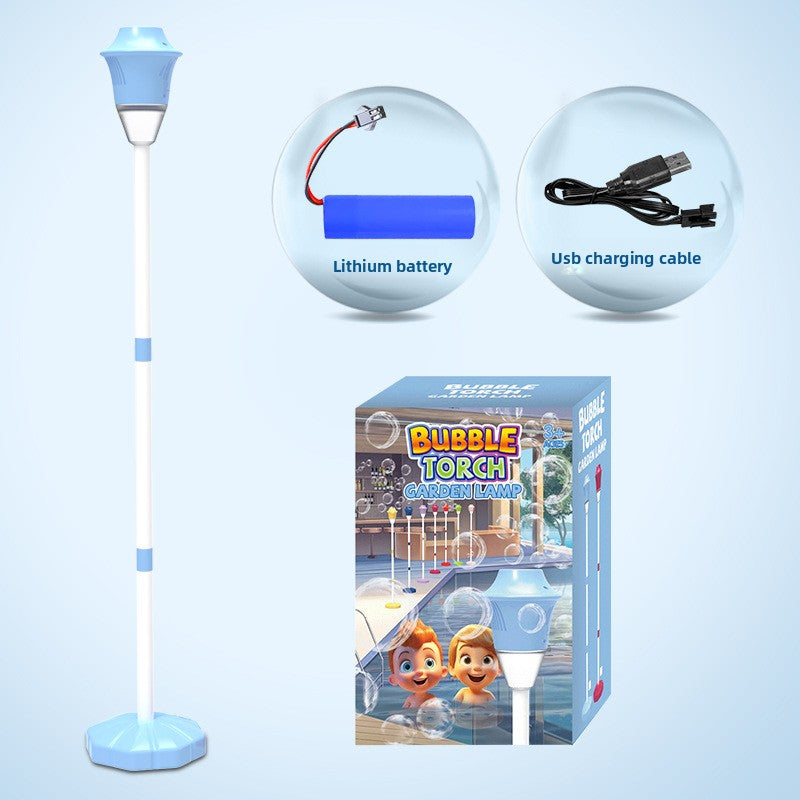 LED Music Bubble Blower Machine