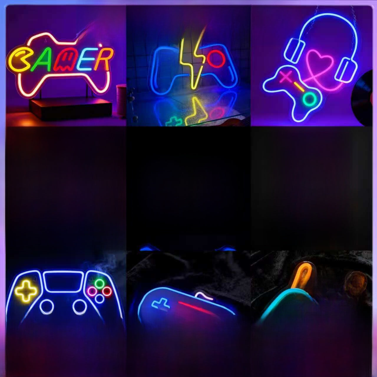 LED neon color light strips