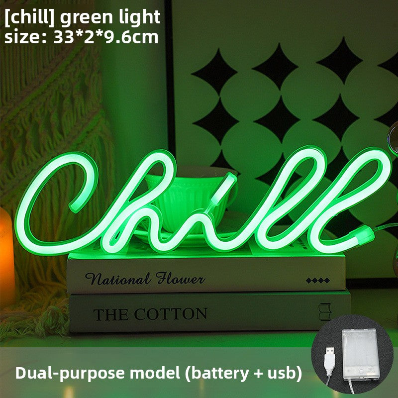 Led Neon Light Chill