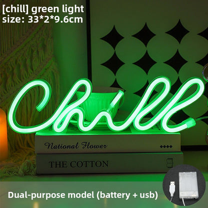 Led Neon Light Chill