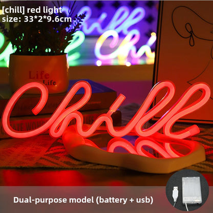 Led Neon Light Chill
