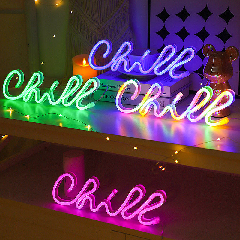 Led Neon Light Chill