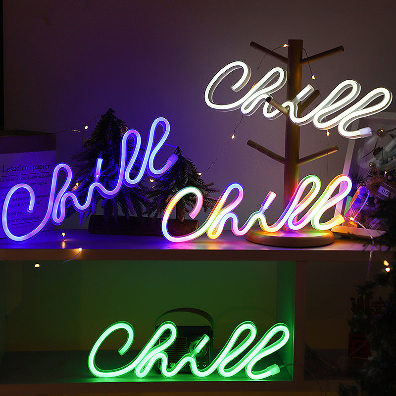 Led Neon Light Chill