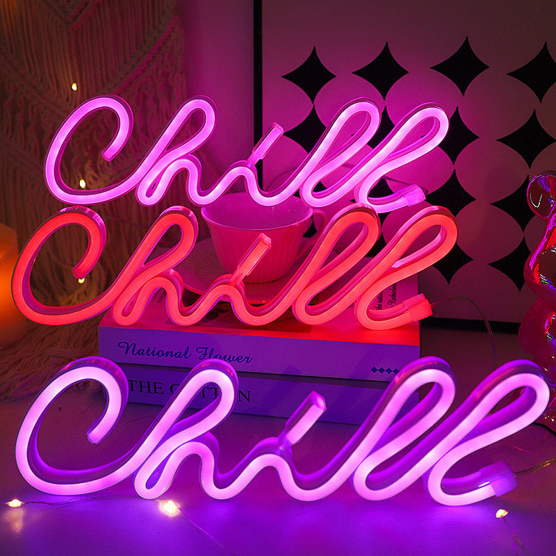 Led Neon Light Chill