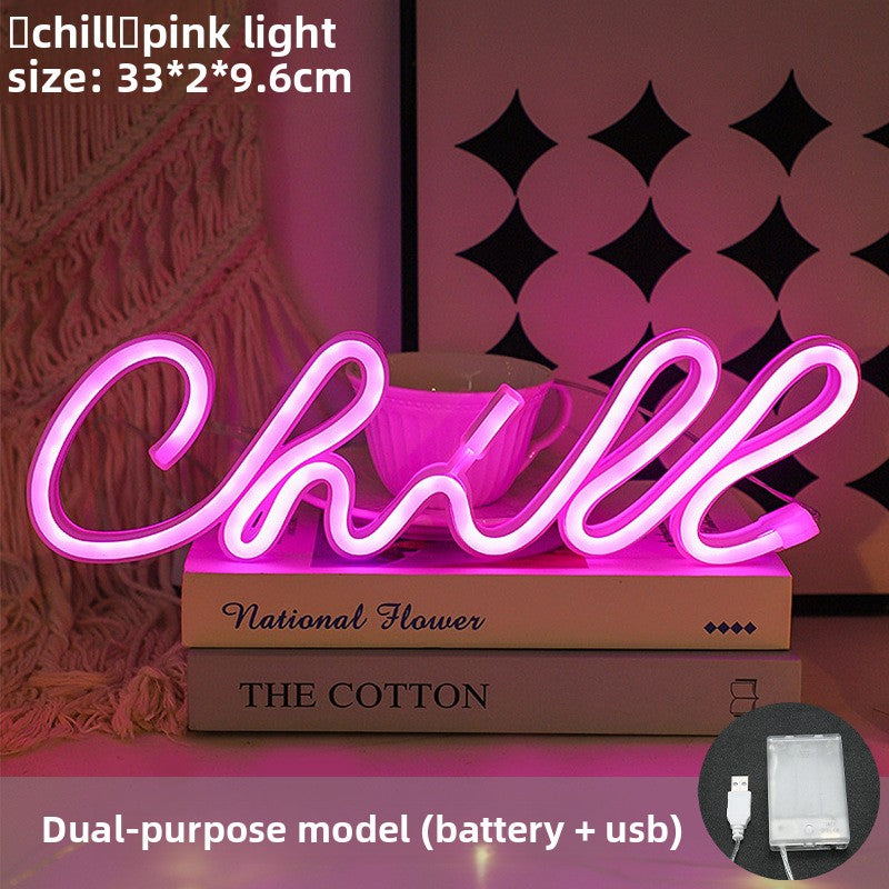 Led Neon Light Chill