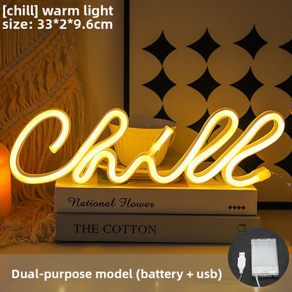 Led Neon Light Chill