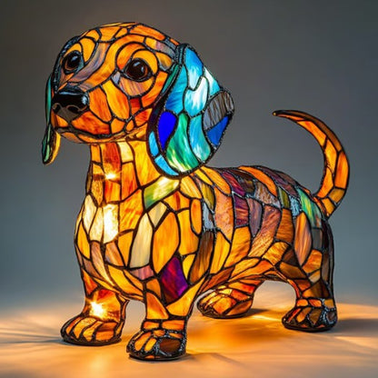LED night light animal statue