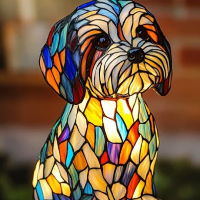 LED night light animal statue