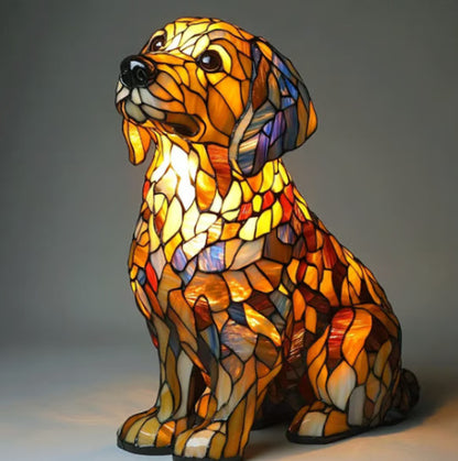 LED night light animal statue