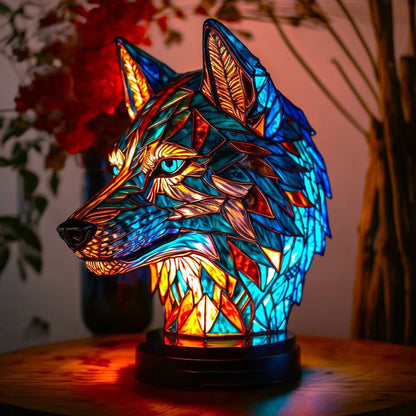 LED night light animal statue