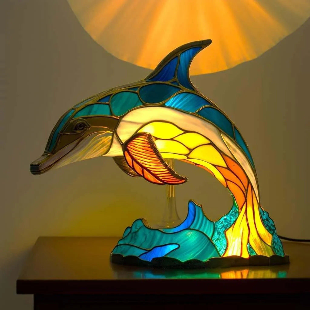 LED night light animal statue