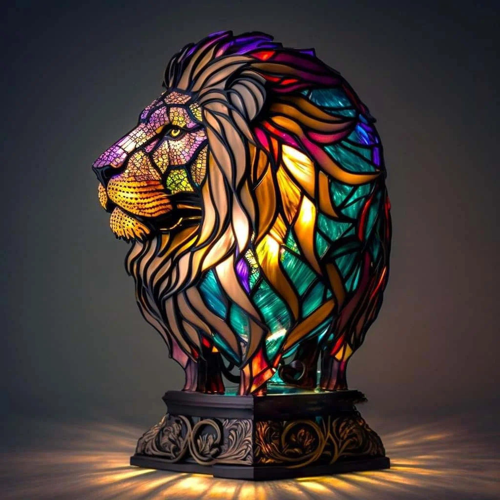 LED night light animal statue
