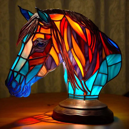 LED night light animal statue
