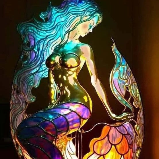 LED night light animal statue