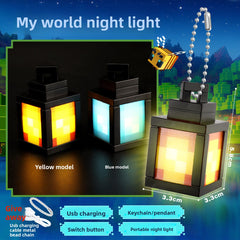 Orange Light Keychain