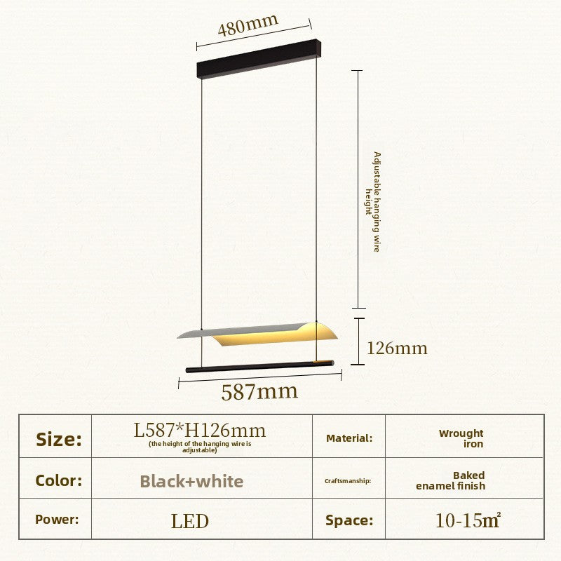 LED Pendant Light for New Chinese-Style Restaurants and Tea Rooms