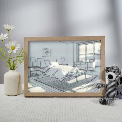 LED photo frame