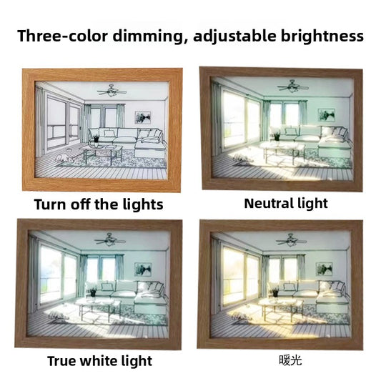 LED photo frame