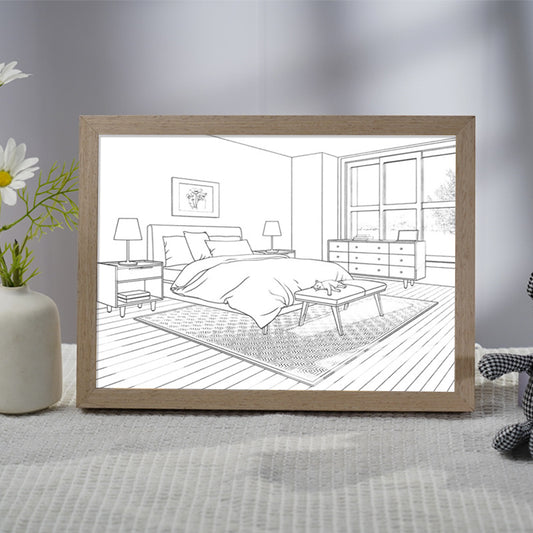 LED photo frame
