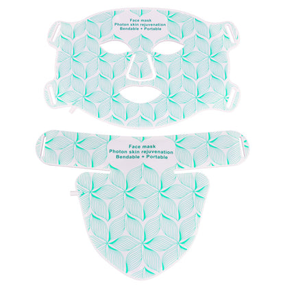 LED Photon Facial Mask Instrument with Neck Treatment
