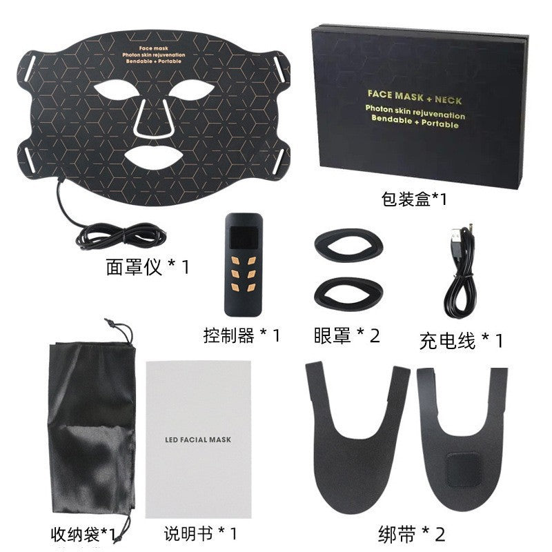 LED Photon Facial Rejuvenation Mask Instrument