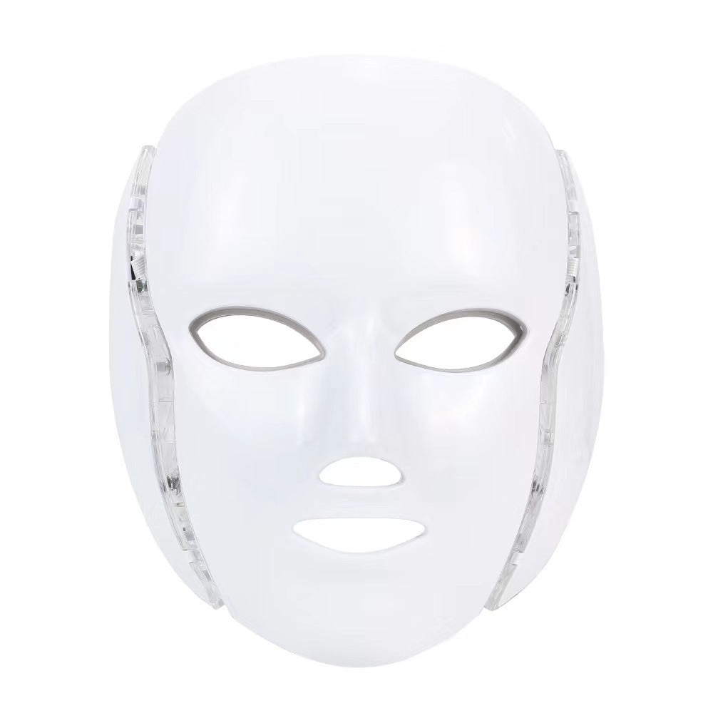 LED Photon Facial Skin Care Device with Neck Mask