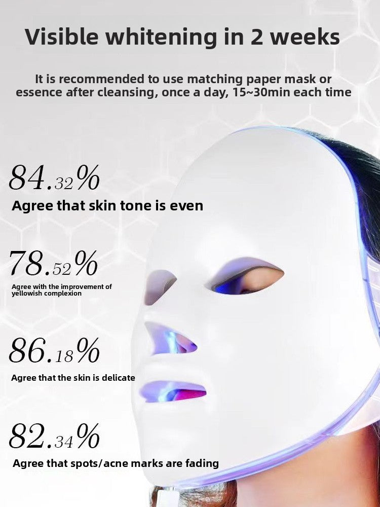 LED Photon Skin Rejuvenation Mask Device