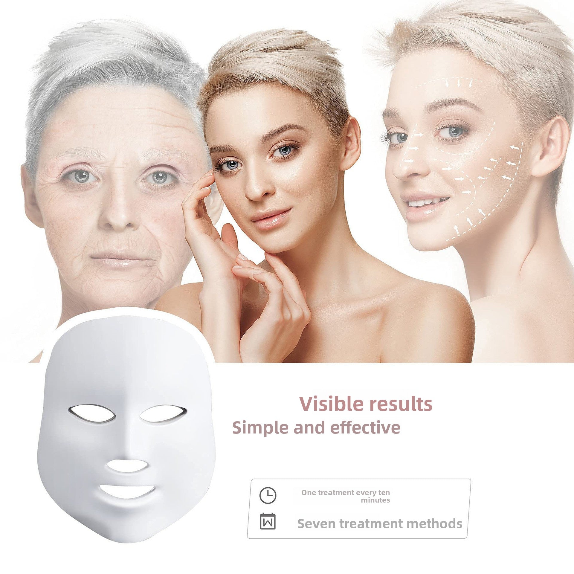 LED Photon Therapy Beauty Mask