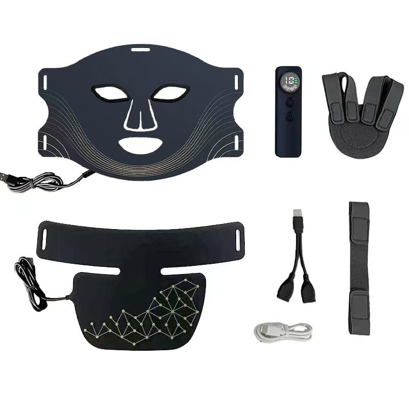 LED Photon Therapy Skin Rejuvenation Silicone Mask