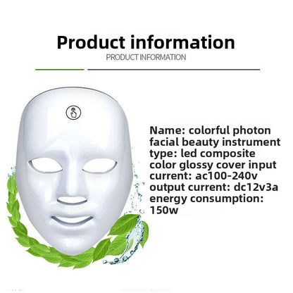 LED Phototherapy Facial Mask Device