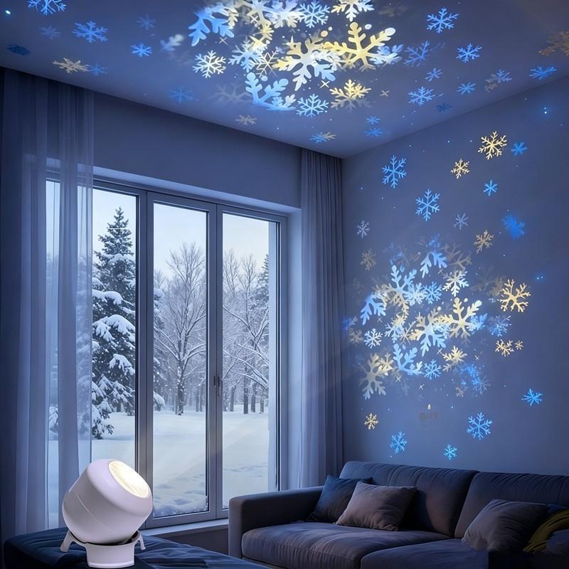 LED Projection Night Light with Rotating Effects
