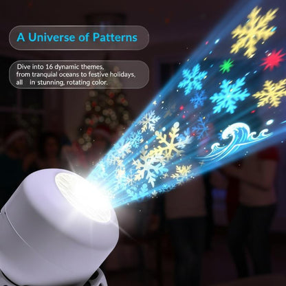 LED Projection Night Light with Rotating Effects