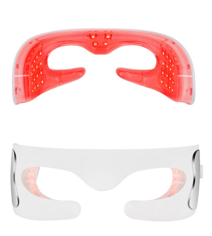 LED Red Blue Light Eye Beauty Massager Device