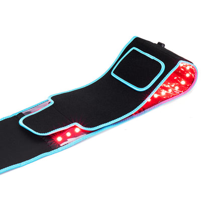 LED Red Light Therapy Belt with Heating and Vibration