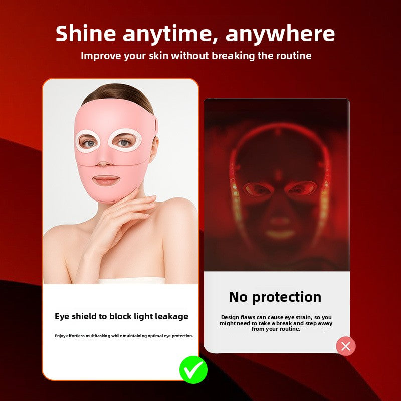 LED Red Light Therapy Facial Mask