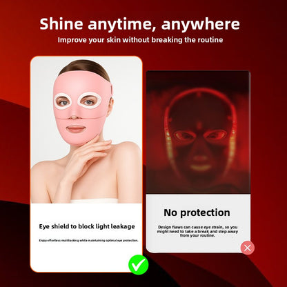 LED Red Light Therapy Facial Mask