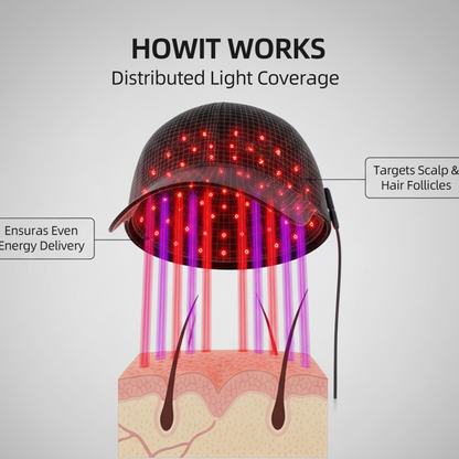 LED Red Light Therapy Hair Growth Hat